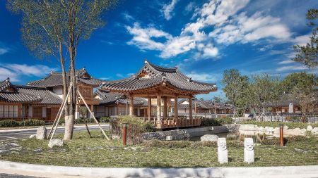 강릉오죽한옥마을 전경