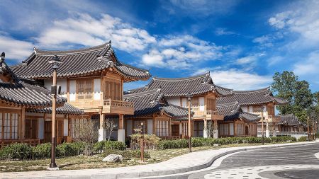 강릉오죽한옥마을 전경